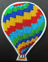 Hot Air Balloon Fabric Badge