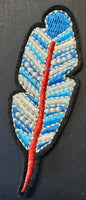 Feather Fabric Badge