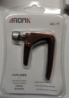 Aroma - Capo for Acoustic and Electric Guitars AC-11 Rose Gold