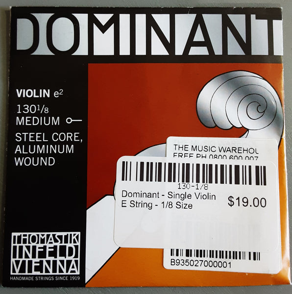 Thomastik-Infeld Vienna - Dominant 1/8 Violin String - E