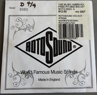 RotoSound - Violin String Professional - D