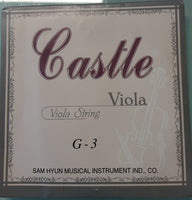 Castle - Single Viola String- G