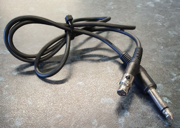 Guitar cable for wireless