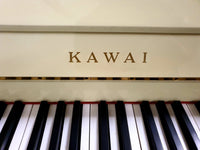 Kawai - CX-5 White Upright Piano with Piano Stool