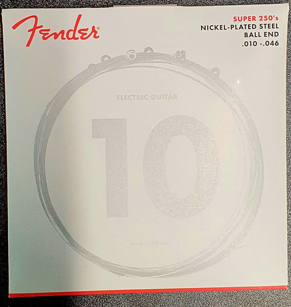 Fender - Super 250's Electric Guitar Strings - 10/46