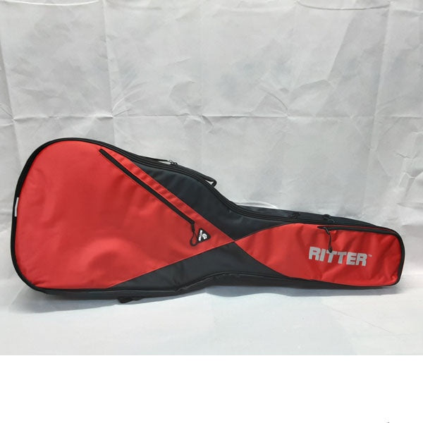 Ritter - Performance 5 Folk/Auditorium Guitar Bag - Black/Red