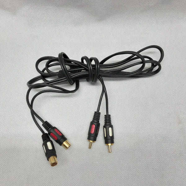 2x RCA Male to 2x RCA Female - 2m
