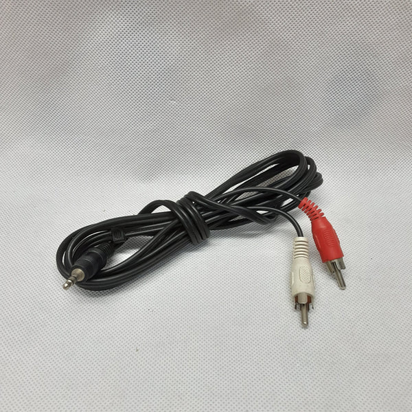2x RCA to 3.5mm Jack