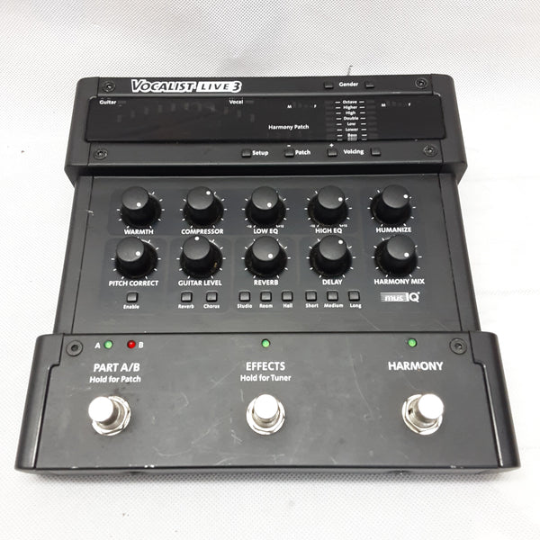 Vocalist Live 3 - Effects Pedal