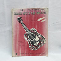 Easy Guitar Solos Volume 16 - By Mickey Baker in Association with Charles Lindsay Jr.