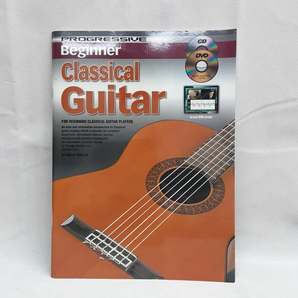 Progressive Beginner Classical guitar - By Brett Duncan