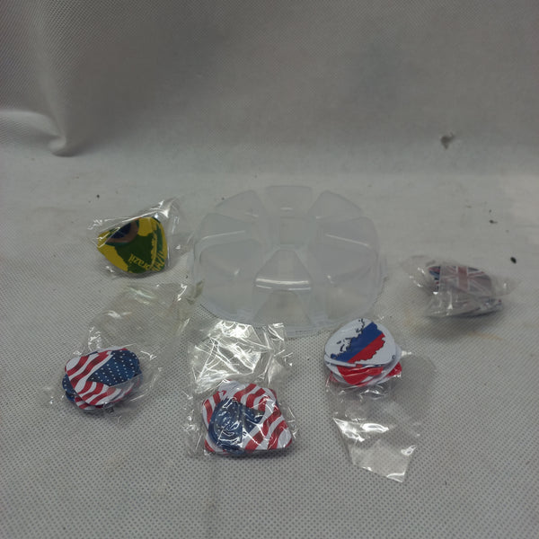 Guitar Picks and Pick Container