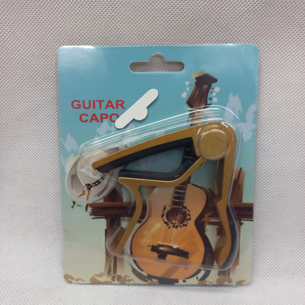 Acoustic Guitar Capo - Gold