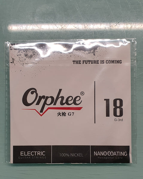 Single Guitar String - Electric or Acoustic - Gauge 018