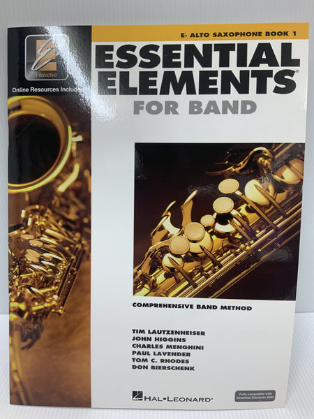 Essential Elements - Alto Saxophone - Book 1