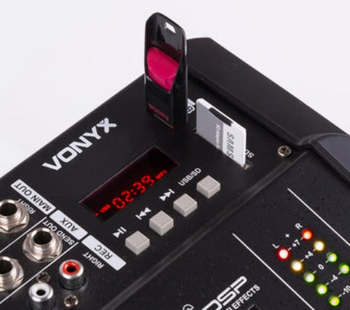 5-Channel Mixer with Amplifier DSP/BT/SD/USB/MP3 Product Code: 172.573