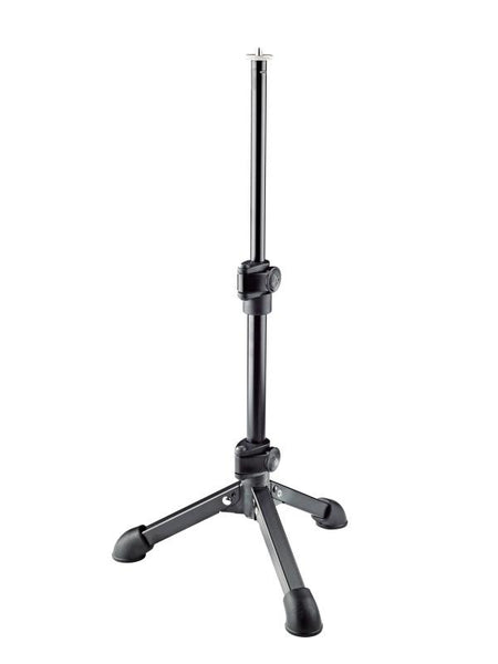 K&M Table Mic Stand - Telescopic With A 3/8" Thread