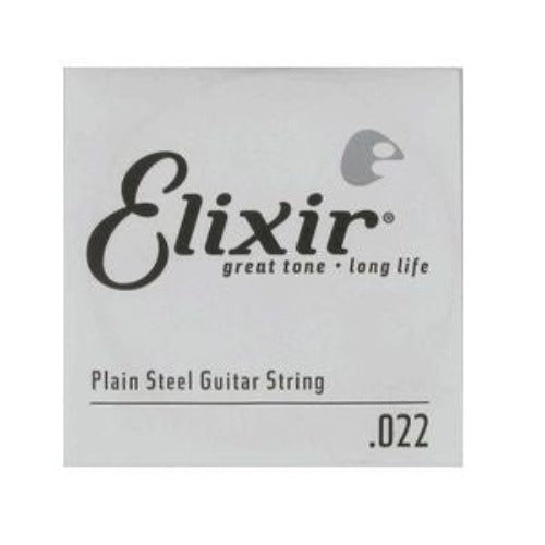 Elixir Plain Steel Single 022