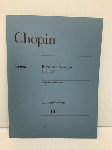 Chopin Berceuse Des-dur Op. 57