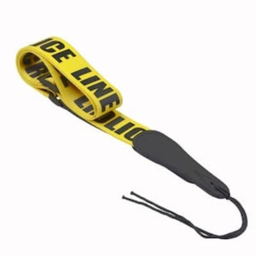 Lm Guitar Straps "police Line" 2"