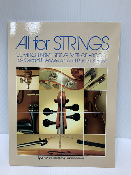 All for Strings - Comprehensive String Method - Book 1 Violin