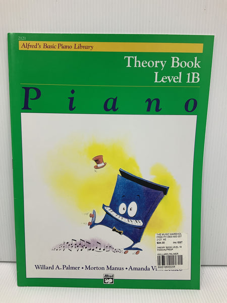 Alfred's - Piano Theory Book - Level 1B
