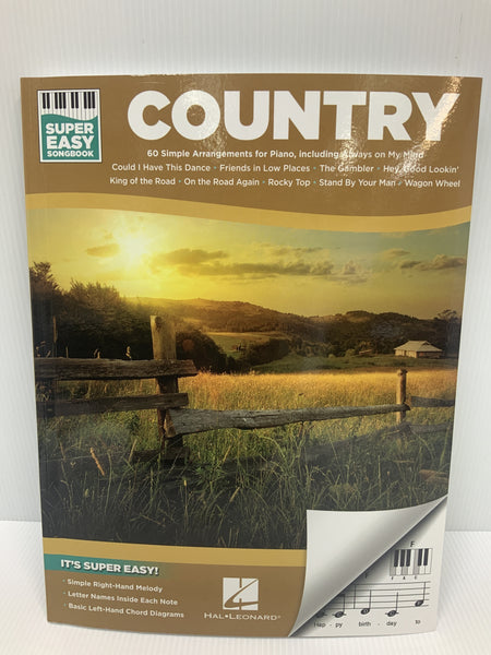 Super Easy Songbook - Country