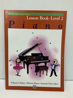 Alfred's - Piano Lesson Book - Level 2