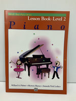 Alfred's - Piano Lesson Book - Level 2