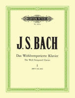 Peters Edition - Bach - Well-Tempered Clavier - Book 1