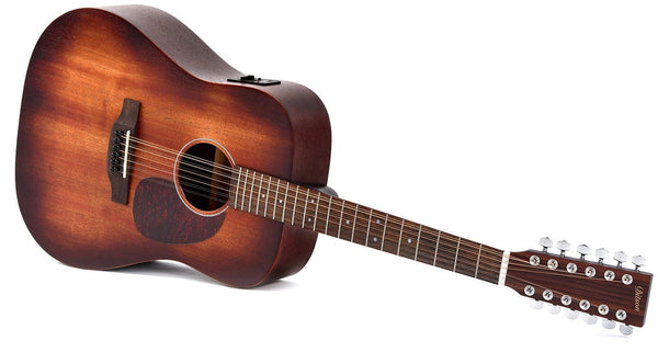 Ditson - 12 String Acoustic Electric Guitar - Aged Mahogany