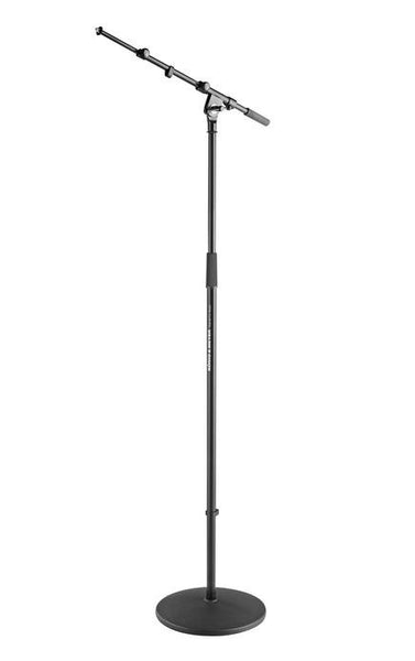 K&M Mic Stand 2 Piece Boom - Round Base