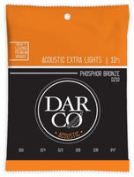 Darco - Phosphor Bronze Acoustic Guitar Strings - Extra Light 10/47