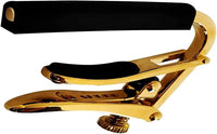 Shubb (USA) - Capo Royale Steel String Guitar Capo - Gold Finish