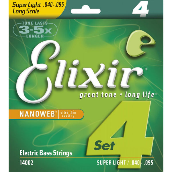 Elixir - Nanoweb Bass Strings - 40/95