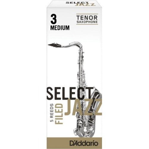 D'Addario - Select Jazz Tenor Saxophone Reeds Medium - 5 Pack