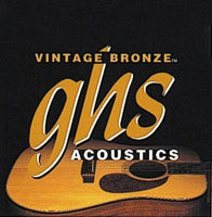 GHS - Vintage Bronze Acoustic Guitar Strings - 11/50