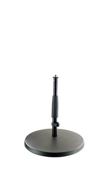 K&M Mic Stand - Low With Heavy Cast Iron Base