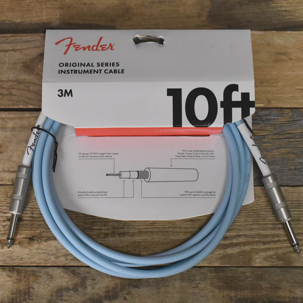 Fender - Original Coil Cable - 10' Daphne Blue