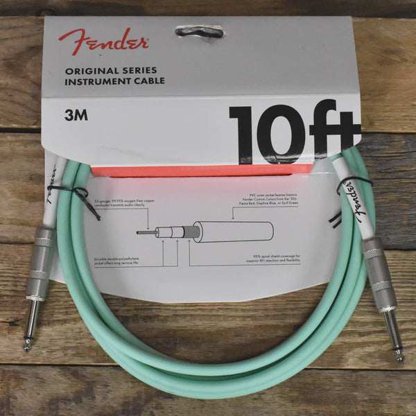 Fender - Original Coil Cable - 10' Surf Green