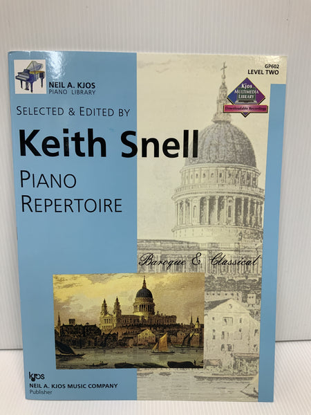 Keith Snell - Piano Repertoire Baroque & Classical - Level two