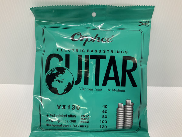 Orphee - 5-String Bass Guitar Strings - 40-120