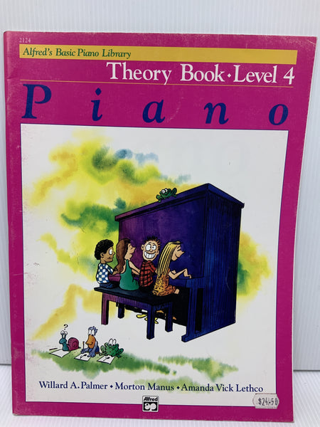 Alfred's - Piano Theory Book - Level 4