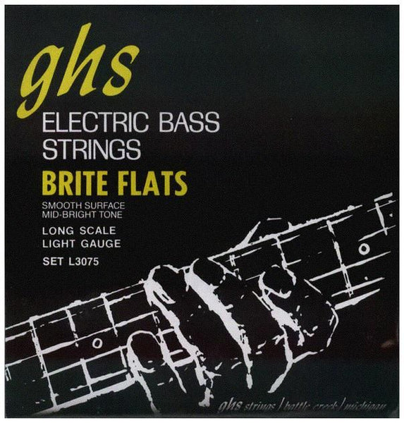 Ghs Bass Brite Flats Light 045-098