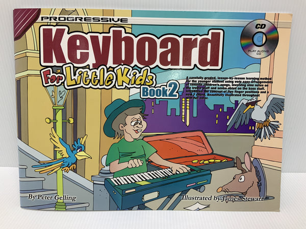 Progressive - Keyboard for little kids - Book 2