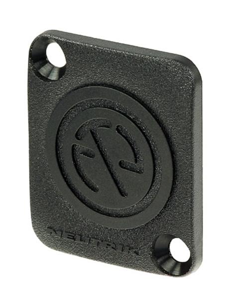 Neutrik DBA-BL Dummy Plate - Black