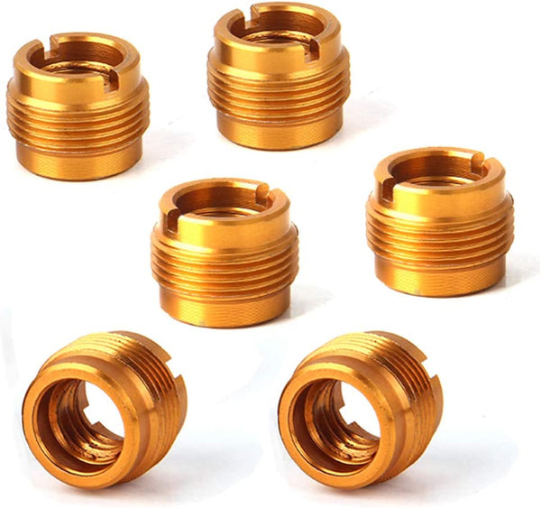 Mic Clip Adaptor 5/8" Male To 3/8" Female With Collar