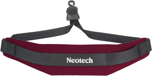 Neotech - Regular Length Soft Sax Strap with Open Hook - Wine Red