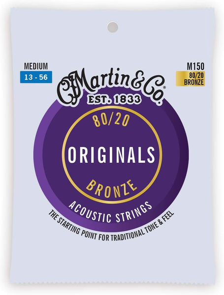 Martin - Original Acoustic Bronze Guitar Strings - 13/56