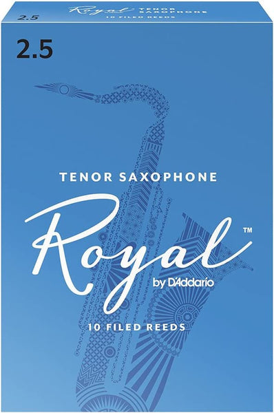 Rico Royal - x10 Tenor Saxophone Reeds - 2.5